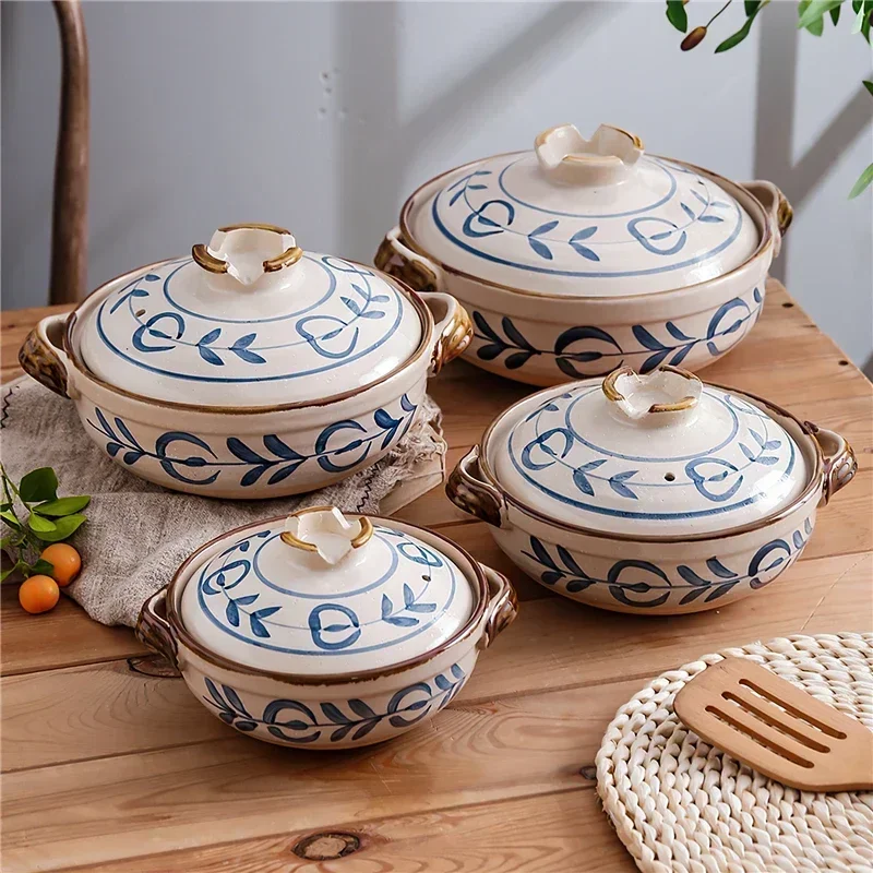 Home Cooking Japanese - Ceramiczny garnek do zapiekania, japoński garnek