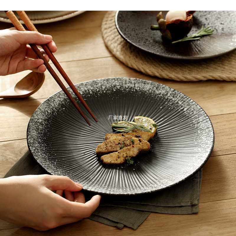 Home Cooking Japanese - Japońska retro kuchnia ceramiczny talerz do