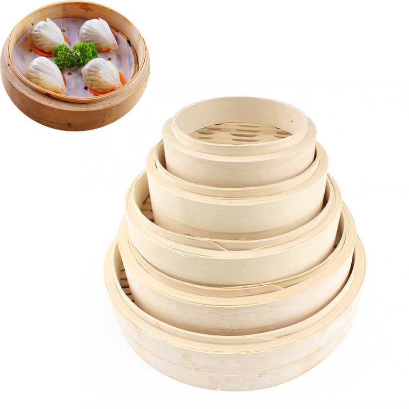 Steamer Bamboo Set - Bambusowy kosz do gotowania na parze,