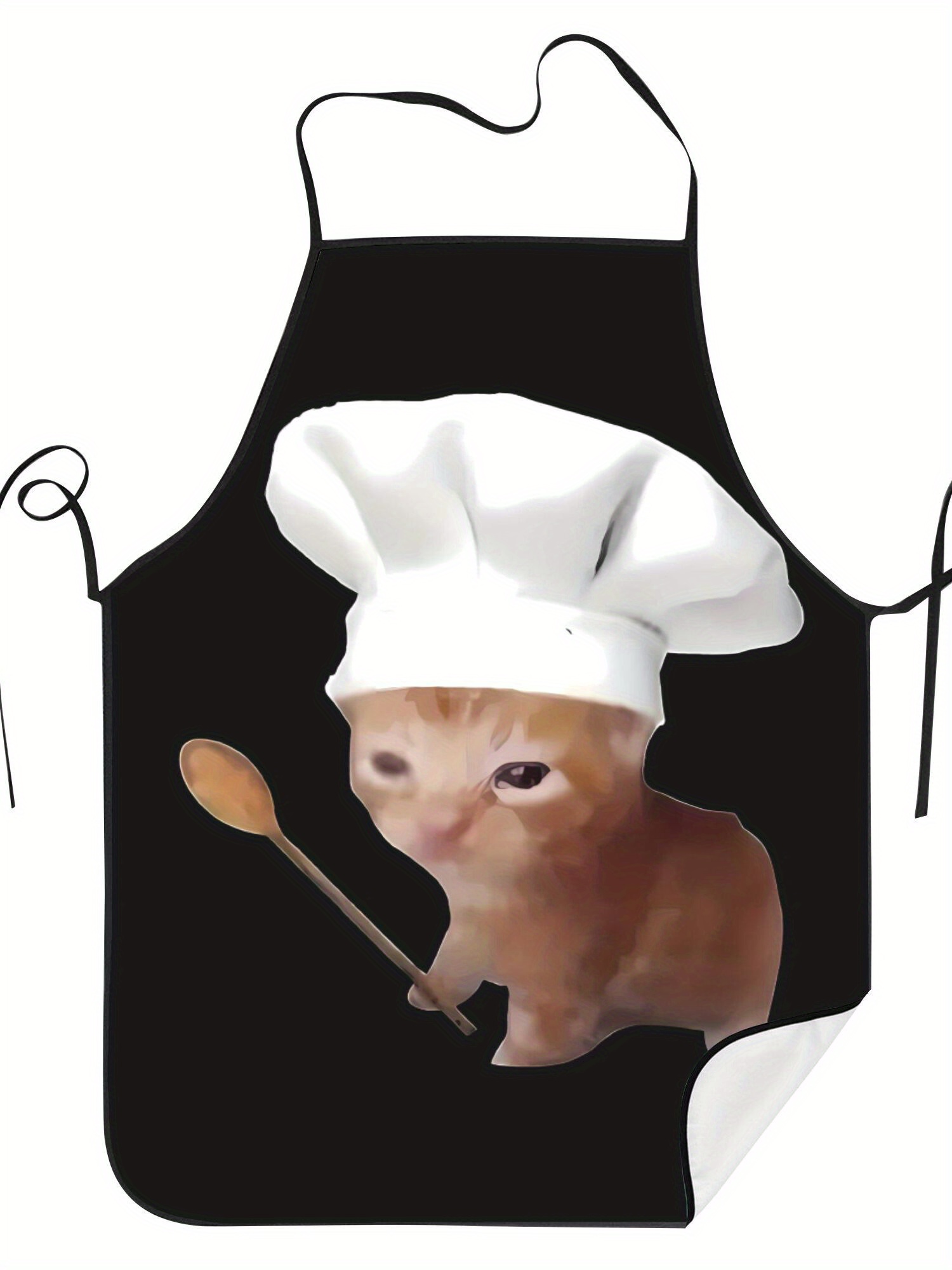 Home Cooking For Cats - Zabawny fartuch kuchenny z płaczącym kotem
