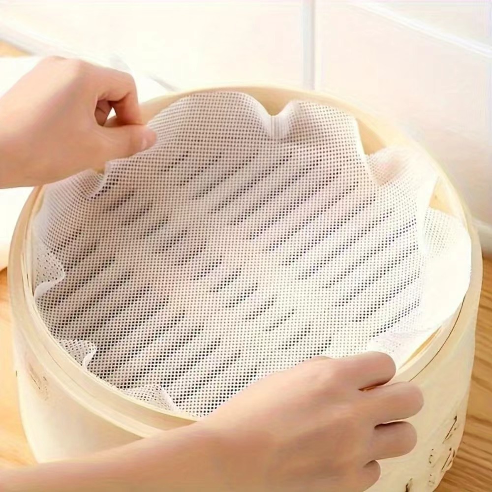 Steamer Bamboo Set - 5 szt./zestaw wielokrotnego użytku silikonowych nieprzywierających