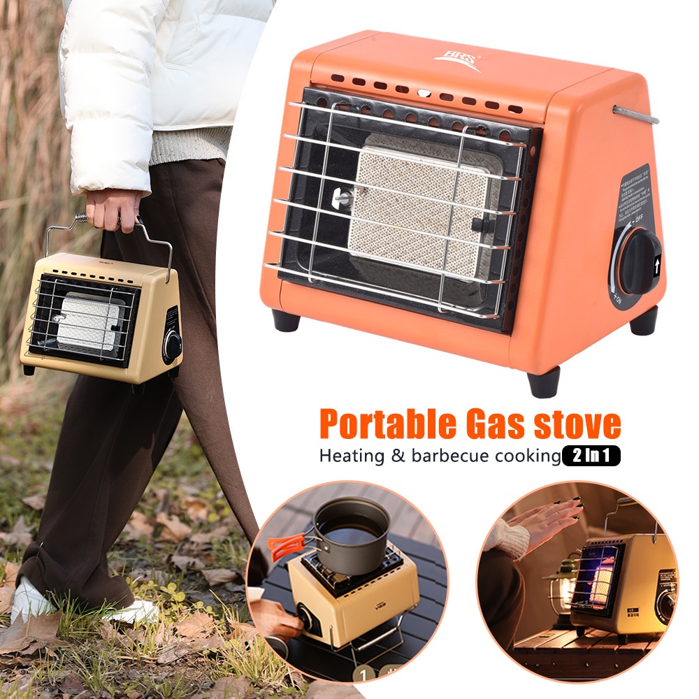 Home Cooking Heater - 1.5KW Przenośna kuchenka gazowa Ogrzewanie grillowe