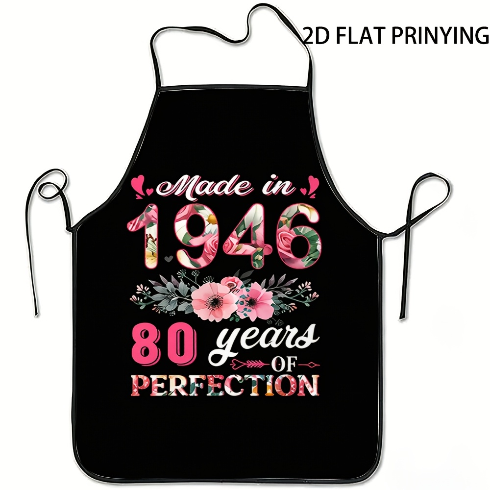 Fartuch, wzór kwiatowy na 80.  – Home Cooking Meals recenzja i cena