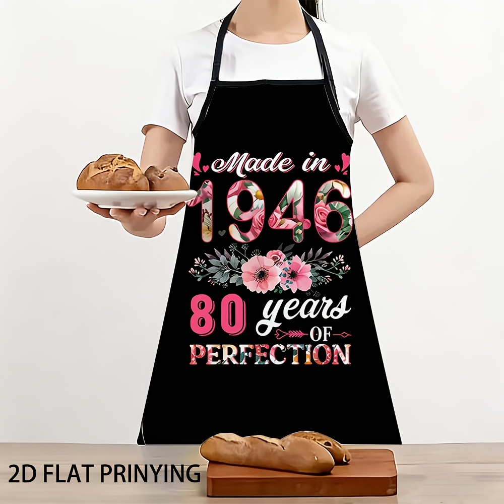 Fartuch, wzór kwiatowy na 80.  – Home Cooking Meals recenzja i cena