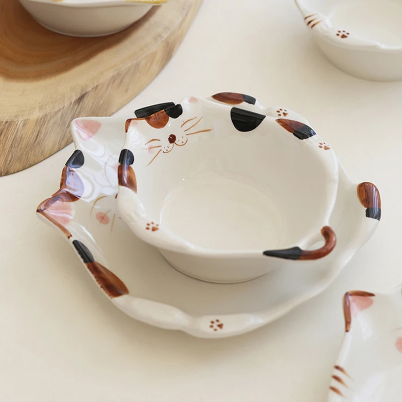Ceramiczna miseczka/talerz z m – Home Cooking For Cats recenzja i cena