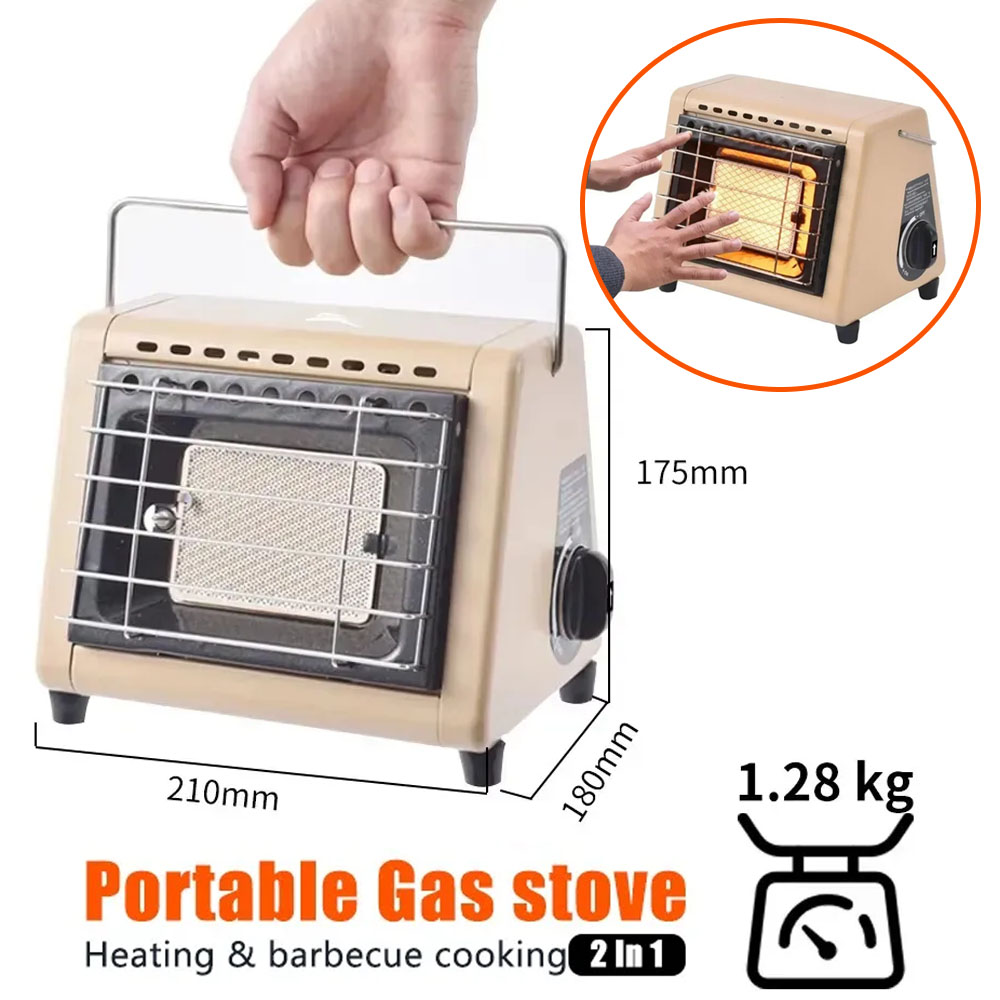 Przenośny piecyk gazowy 2 w 1  – Home Cooking Heater recenzja i cena