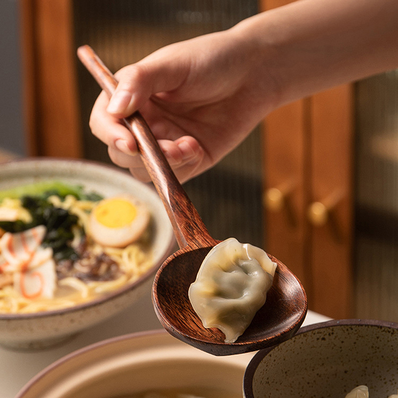 Drewniana łyżka z długą rączką – Home Cooking Japanese recenzja i cena
