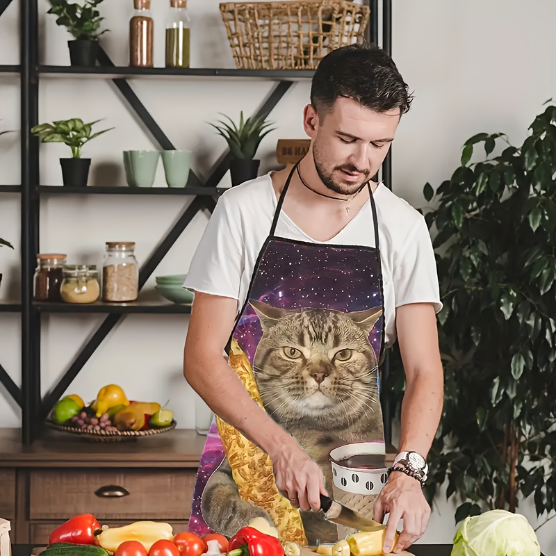 Fartuch kuchenny z nadrukiem k – Home Cooking For Cats recenzja i cena