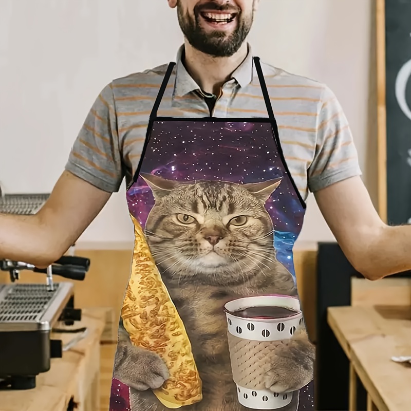 Fartuch kuchenny z nadrukiem k – Home Cooking For Cats recenzja i cena