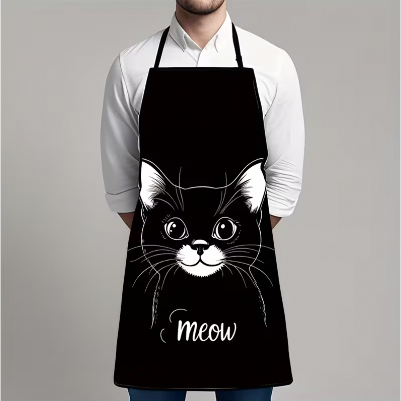 1 Sztuka Zabawnego Fartucha z  – Home Cooking For Cats recenzja i cena