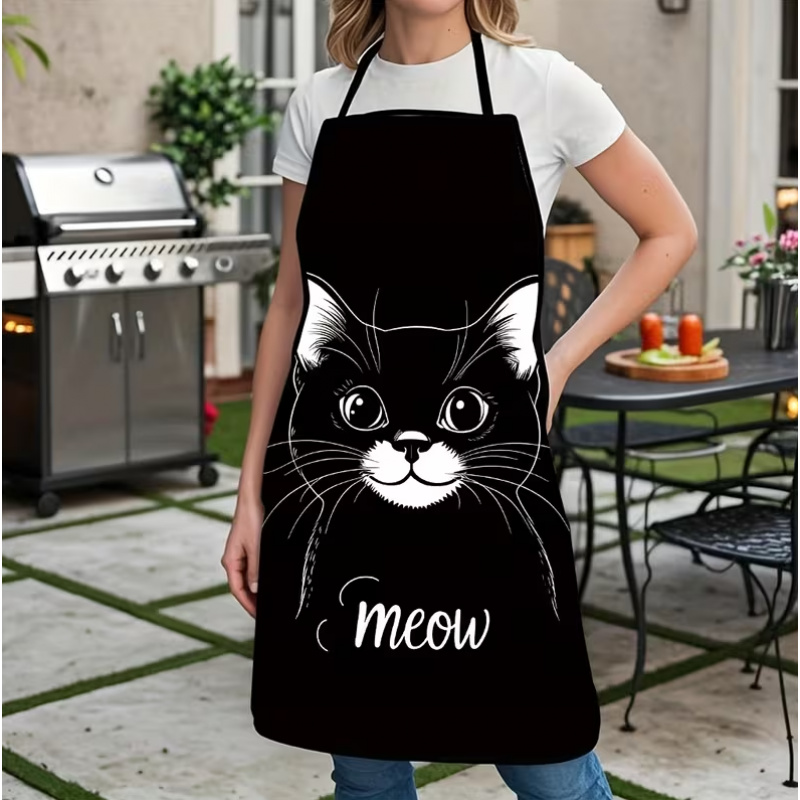 1 Sztuka Zabawnego Fartucha z  – Home Cooking For Cats recenzja i cena