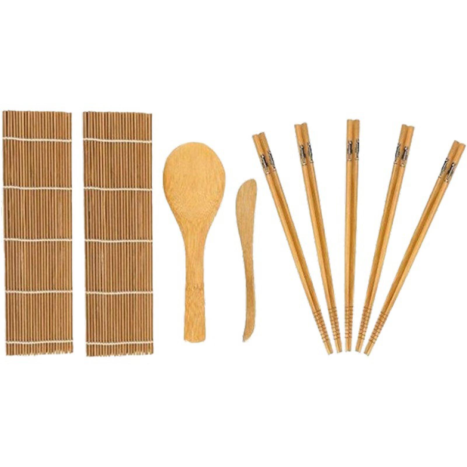 9-częściowy zestaw do robienia – Sushi Mat Bamboo recenzja i cena