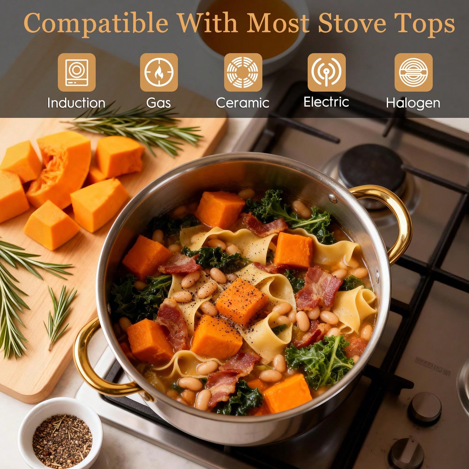 Zestaw garnków ze stali nierdz – Home Cooking Meals recenzja i cena